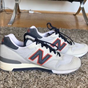 Men’s new balance sneakers.